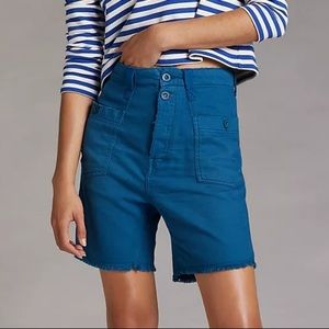 BNWT Pilcro anthro high waisted utility shorts, 27
